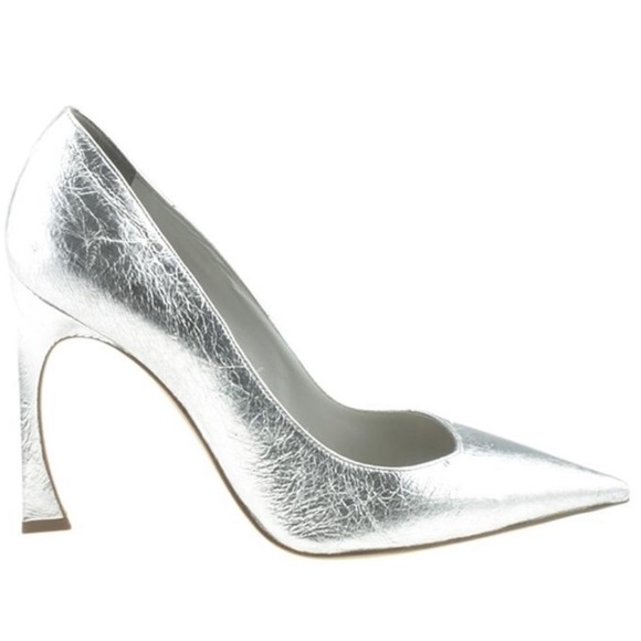 Dior Songe argent silver pump 100mm size 37.5 - Picture 4 of 8